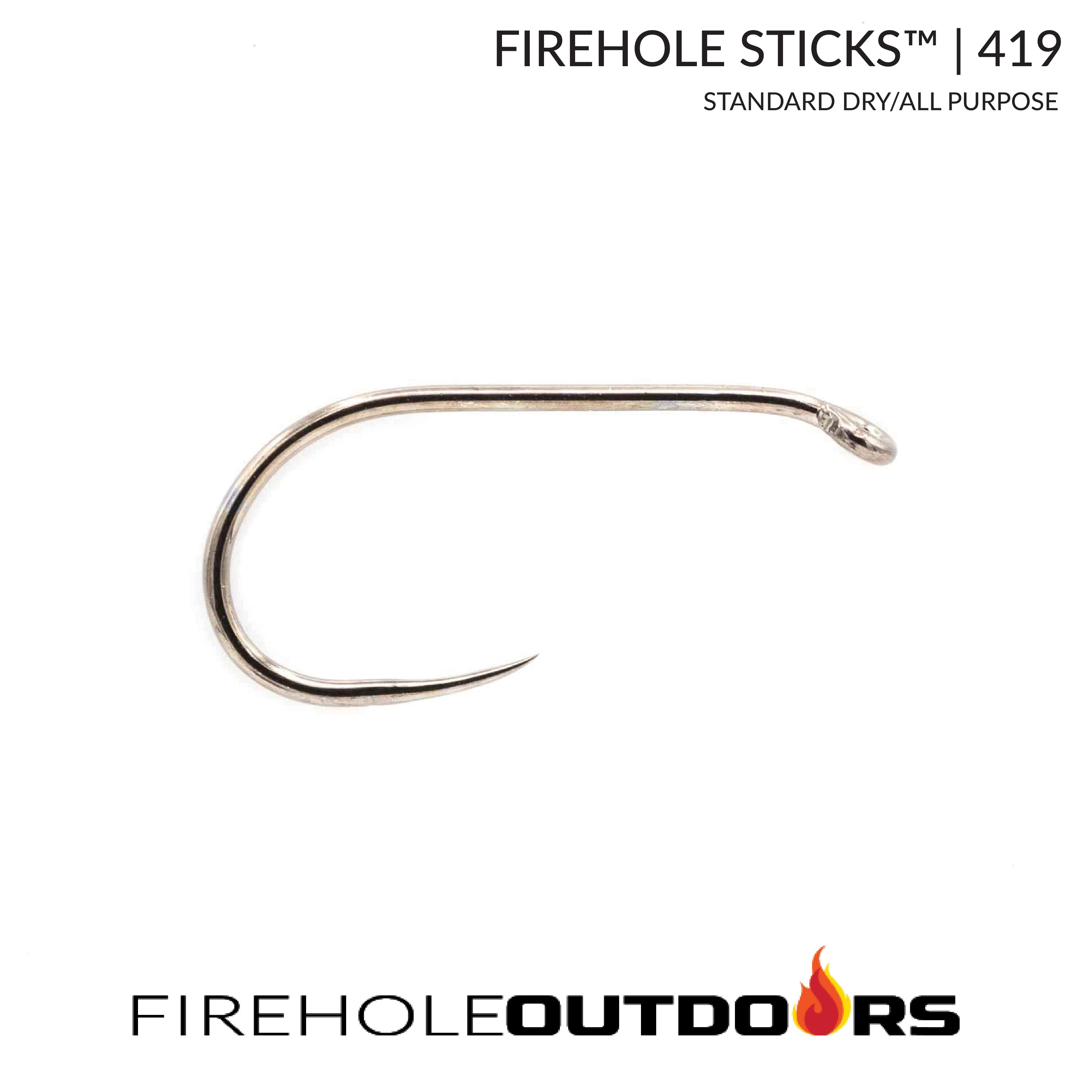 Firehole Sticks™ 419 - Barbless Standard Dry Fly Hook