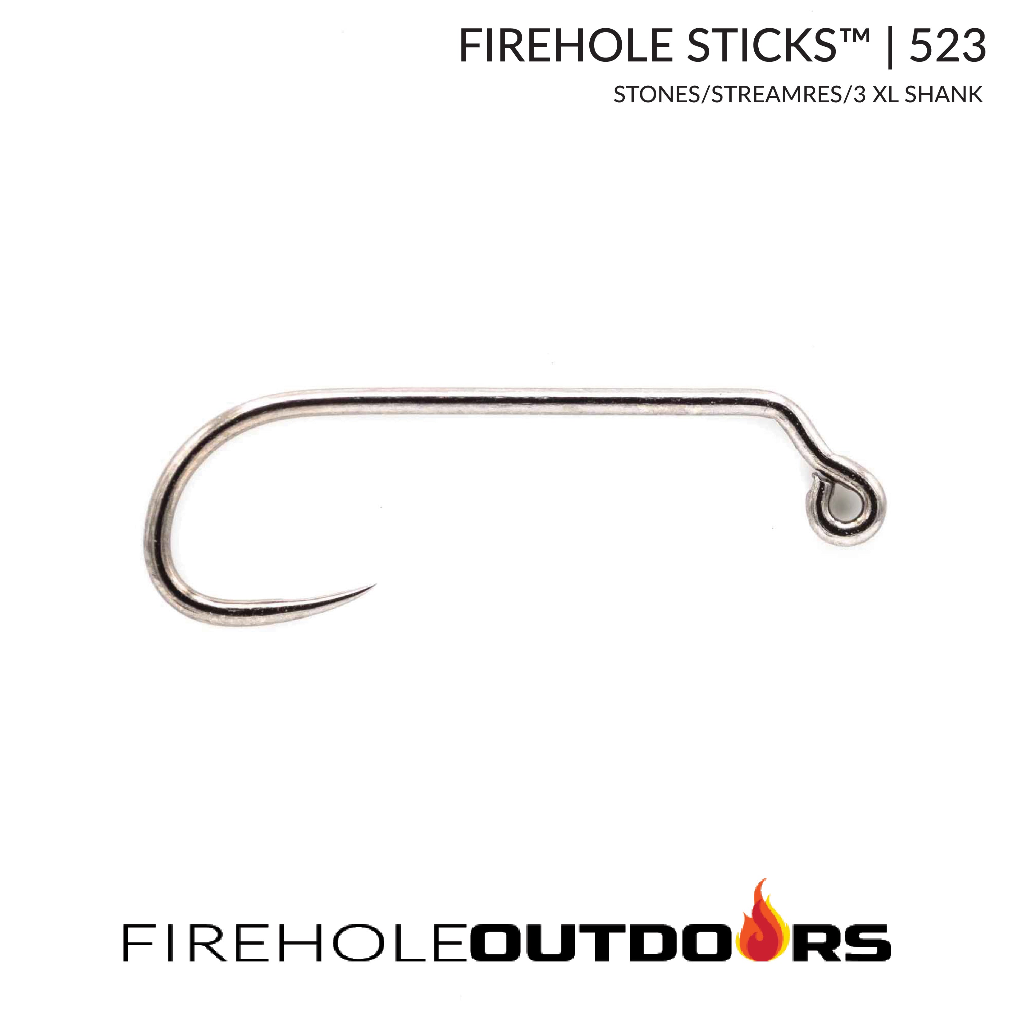 Firehole Sticks™ 523 - Barbless Stonefly Jig Hook