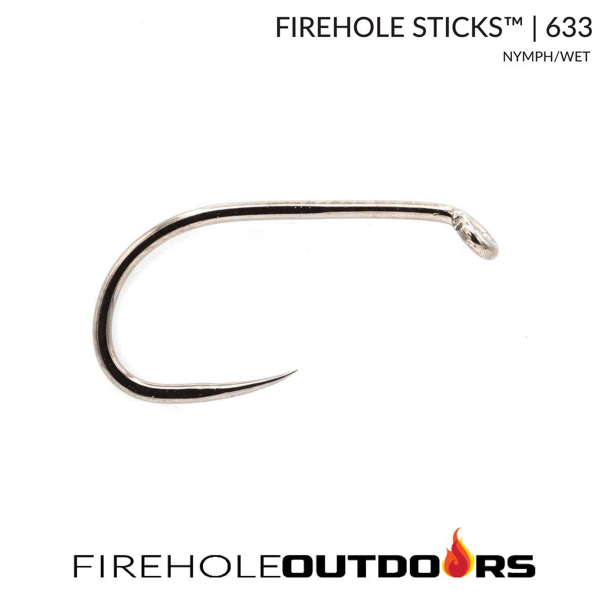 Firehole Sticks™ 633 - Barbless Long Nymph Hook