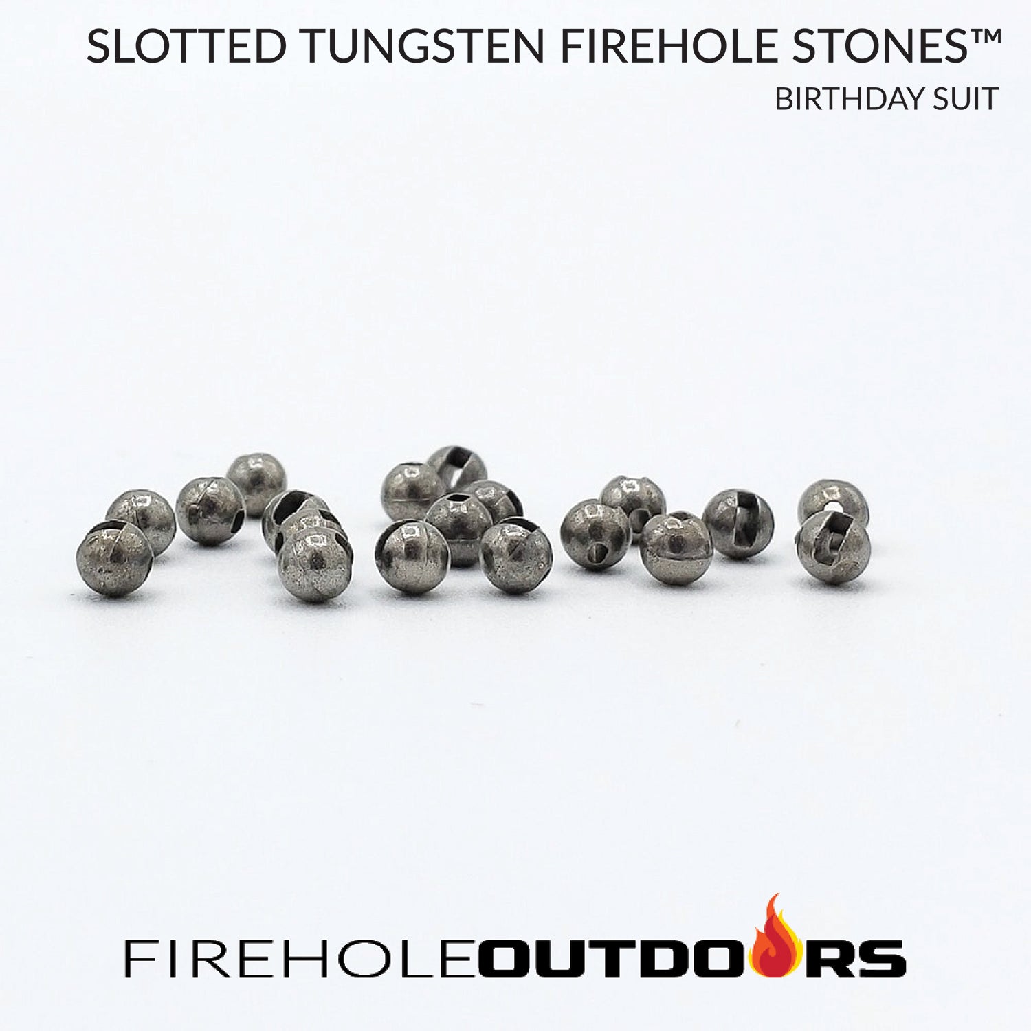 Firehole Stones™ - Slotted Tungsten Fly Tying Beads for Jig Hooks