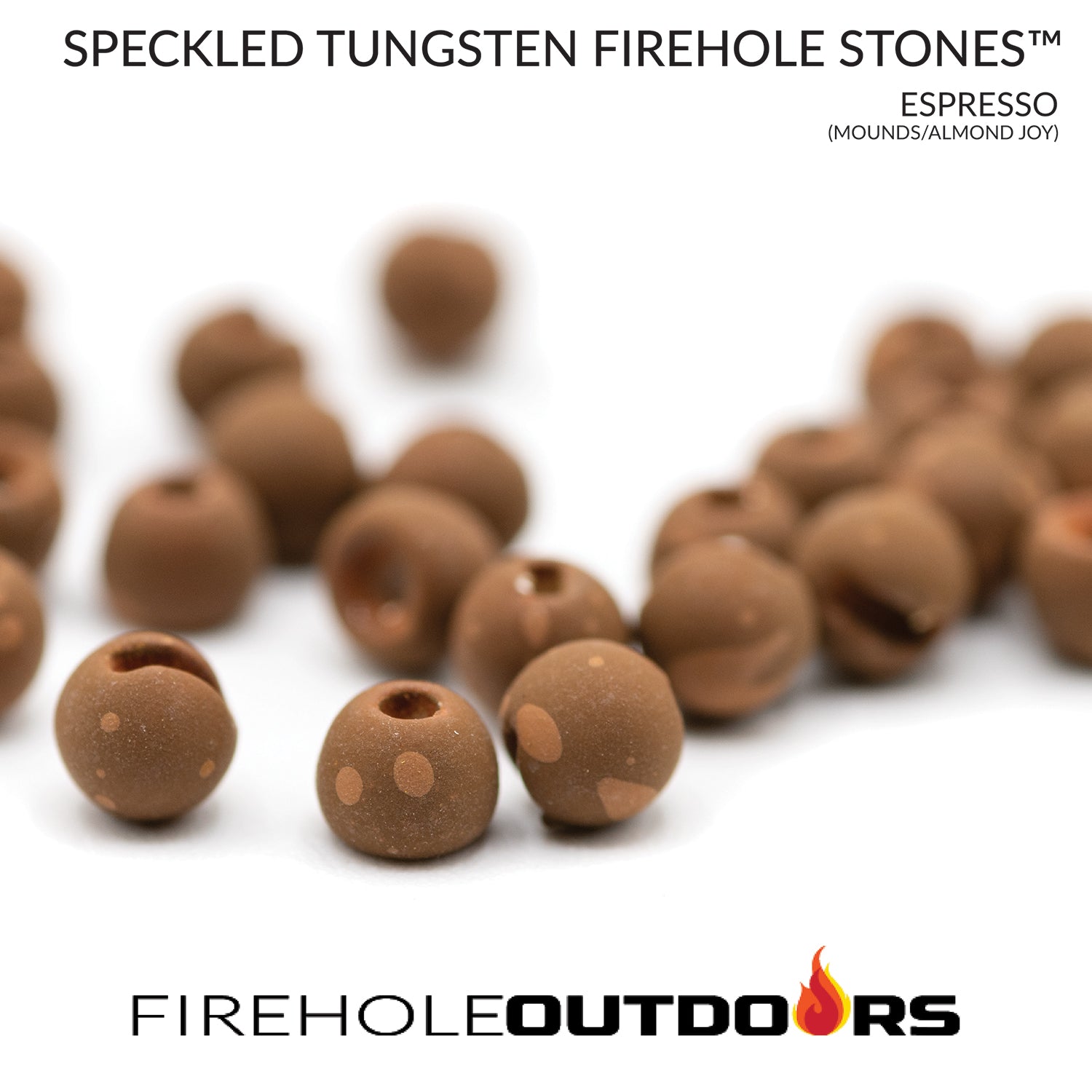 Firehole Stones™ - Slotted Speckled Tungsten Fly Tying Beads