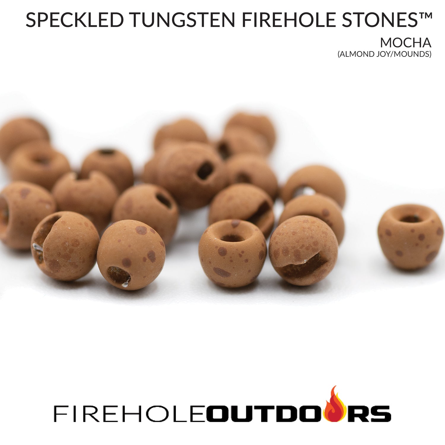 Slotted Speckled Tungsten Firehole Stones™